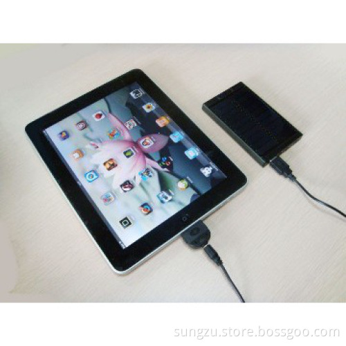 high quality solar battery charger 4000mah for ipad